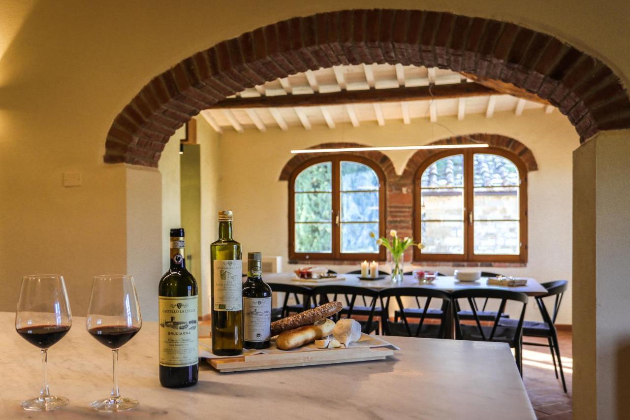 Castello La Leccia Βίλα Castellina in Chianti Εξωτερικό φωτογραφία